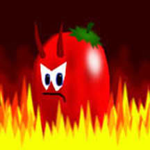 a true red hot chili pepper